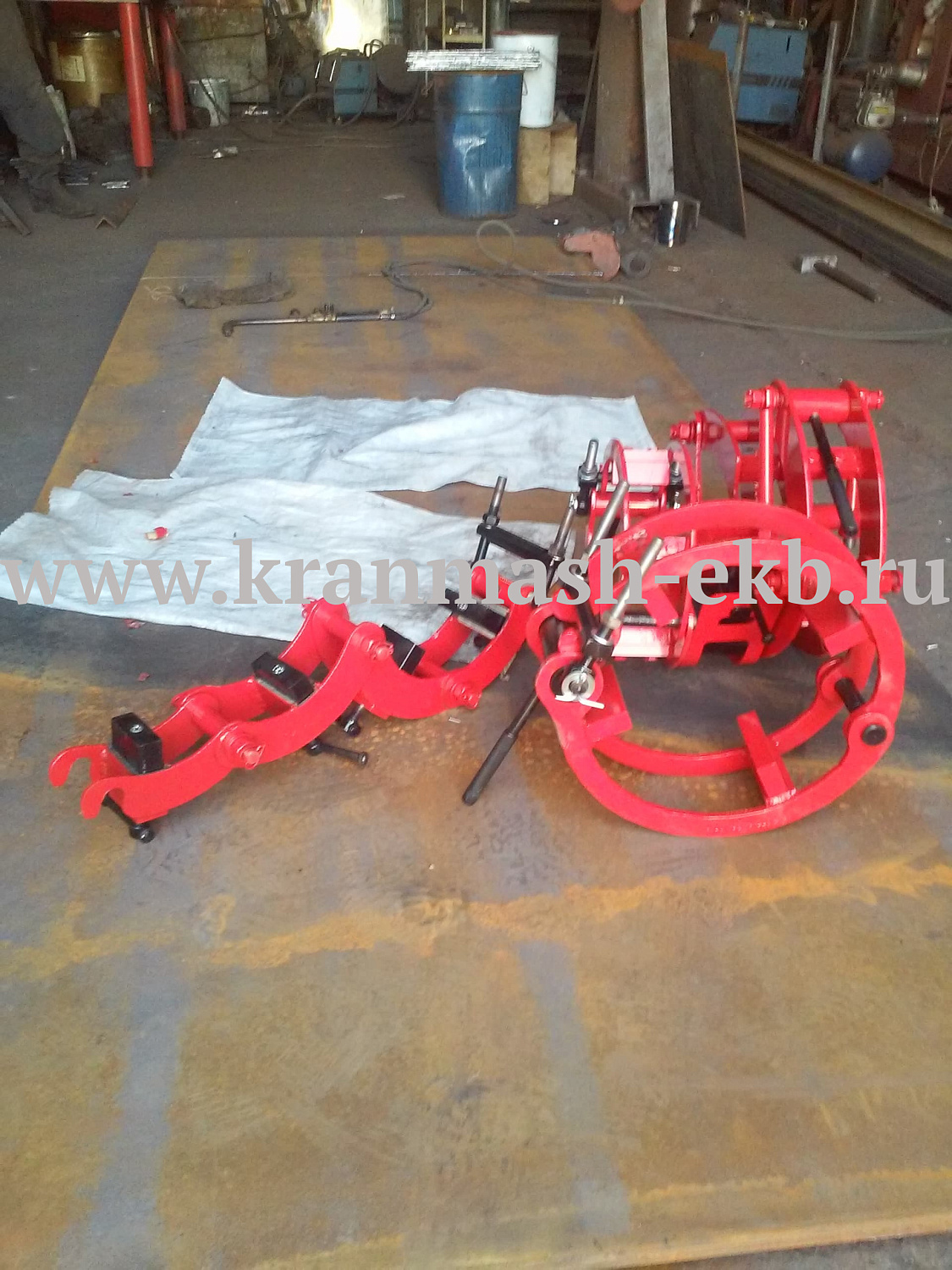 Центраторы для сварки труб