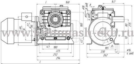 Мотор-редуктор МЧ-80